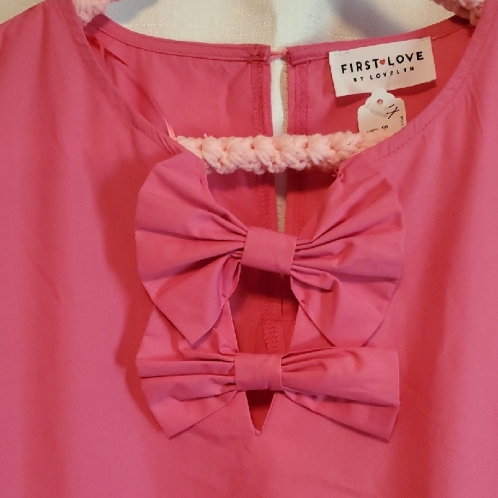 NWT, First Love Boutique Dress with Bow Detail, Womens 1X - Picture 3 of 11